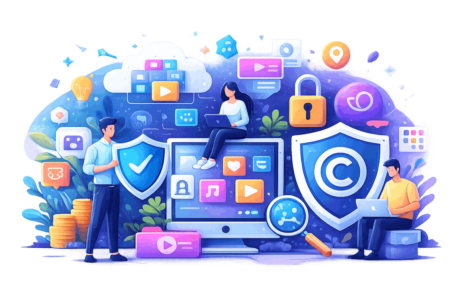 Asset Management & Copyrights Protection