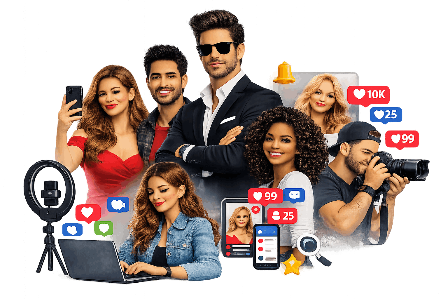 Digital Image Management for Celebrities, Influencers & Public Figures